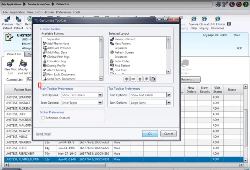 sunrise clinical manager software