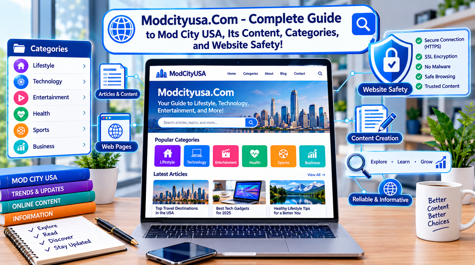 Modcityusa. Com – Complete Guide to Mod City USA, Its Content, Categories, and Website Safety!