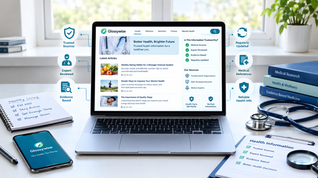 Can You Trust Glossywise for Health Information?
