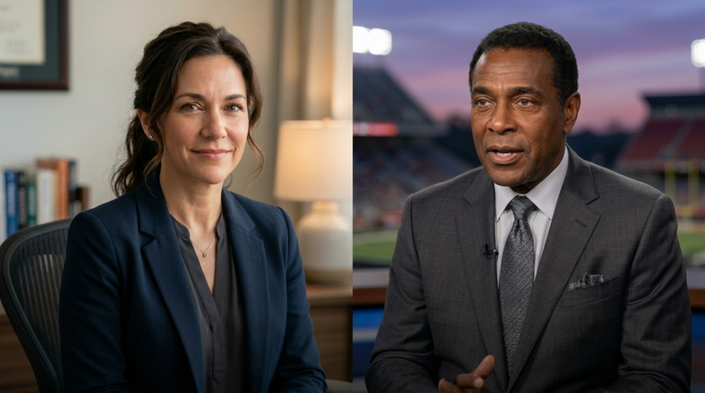 Ana Luz Rodriguez-Paz and Ahmad Rashad