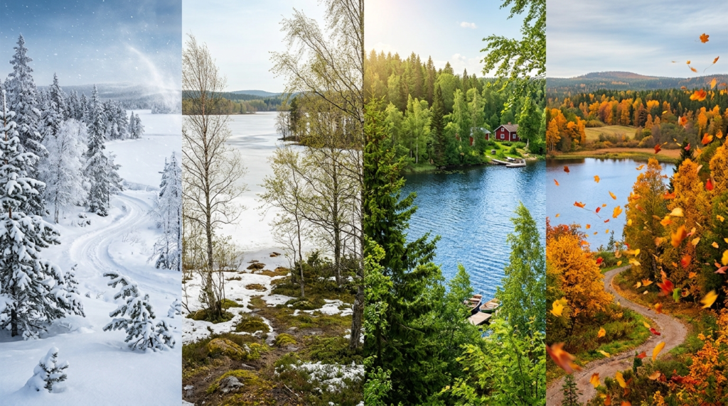 Seasonal Effects of Finnish Winds